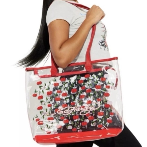 Ed Hardy Cherry Tote 🍒 - Picture 1 of 9